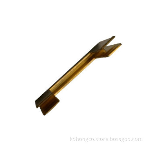 Metal Contact Stampings, Made of Brass